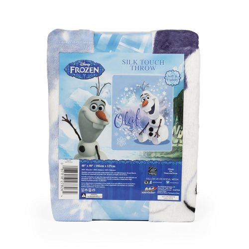 디즈니 Disney Frozen Olaf Silk Touch Throw