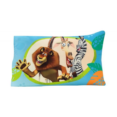 디즈니 Disney DreamWorks Animation Madagascar Behold My Mane 4 Piece Toddler Bedding Set, Toddler