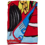 Disney Cars Team 95 Super Soft Toddler Blanket, Blue/Red