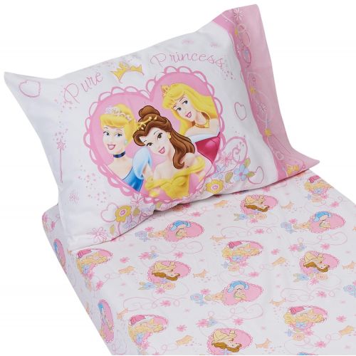 디즈니 Disney Princess Castle Dreams 2-Piece Sheet Set (Toddler Bed)