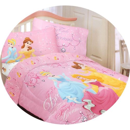 디즈니 Disney Princess Fairy Tale Dreams Twin Bed Comforter