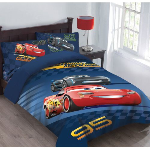 디즈니 Disney Cars Velocity Full Bedding Comforter Set