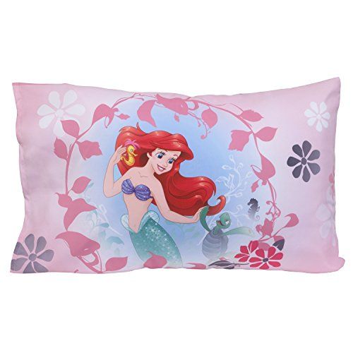 디즈니 Disney Pretty Princess Toddler Bed, 4 Piece Set, Pink