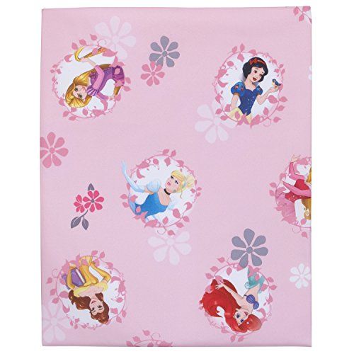 디즈니 Disney Pretty Princess Toddler Bed, 4 Piece Set, Pink