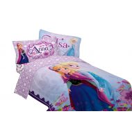 Disney Frozen Celebrate Love 76-Inch by 86-Inch Microfiber Reversible Comforter, Full