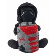 Disney Star Wars Kylo Ren Throw Blanket & Stuffed Action Figure 2 Pc Set