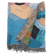 Disneys Princesses, Born to Rule Woven Tapestry Throw Blanket, 48 x 60, Multi Color