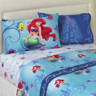 The Little Mermaid Sheet Set 4 Piece Disney Kids Bedding Sheet Set Full Size