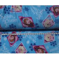 Disney Frozen Fleece Blanket Featuring Princesses Elsa and Anna