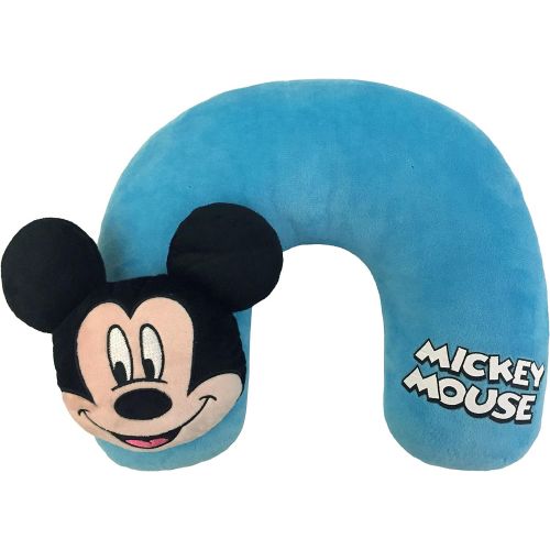 디즈니 Disney Mickey Mouse 3-Piece Travel Gift Set with 40 x 50 Throw, Neck Pillow & Eye Mask