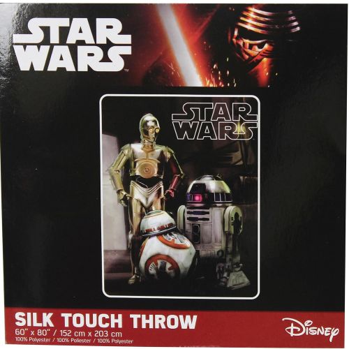 디즈니 Disney Star Wars Silk Throw 60 x 80