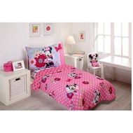 Disney Minnie Mouse Bow Power 4-Piece Toddler Bedding Set