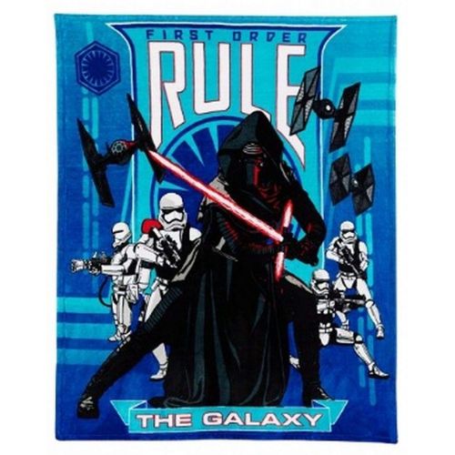 디즈니 Disney Star Wars Rule The Galaxy Micro Plush Throw Blanket Ultra Soft & Cuddly