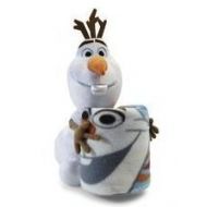 Disney Frozen Olaf 10 Plush and Fleece Throw Blanket Set