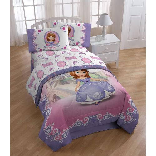 디즈니 Disney Junior Sofia The First Introducing Sofia 3 Piece Twin Sheet Set