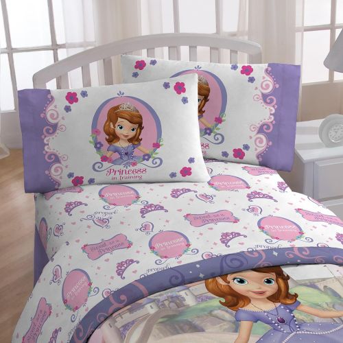 디즈니 Disney Junior Sofia The First Introducing Sofia 3 Piece Twin Sheet Set