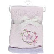 Disney Fairy Tale Dreams Embroidered Boa Baby Blanket