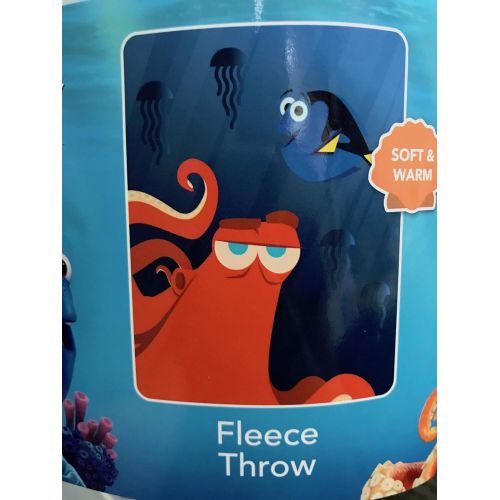 디즈니 Disney Pixar Finding Dory Fleece Throw 45x60- Dory and Hank