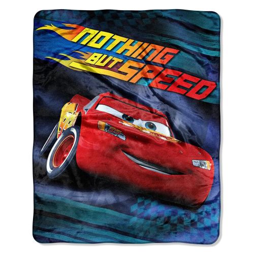 디즈니 Disney Pixar Disney, Cars, Burning Speed 40-Inch-by-50-Inch 3D Micro-Raschel Blanket by The Northwest Company