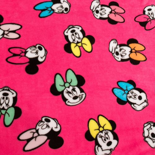 디즈니 Disney Minnie Mouse Fleece Throw -