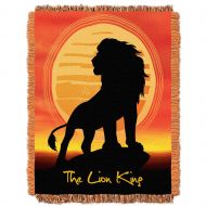 Disneys The Lion King, Pride Woven Jacquard Throw Blanket, 46 x 60, Multi Color