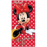 Disney Minnie Mouse Its All About Me Florida Beach Towel