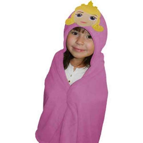 디즈니 Disneys Princesses, Aurora Hooded Throw Blanket, 40 x 50, Multi Color