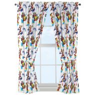 Disney Junior Mickey Mouse and The Roadster Racers 63 Drapes/Curtain 4-Piece Set (2 Panels, 2 Tiebacks)