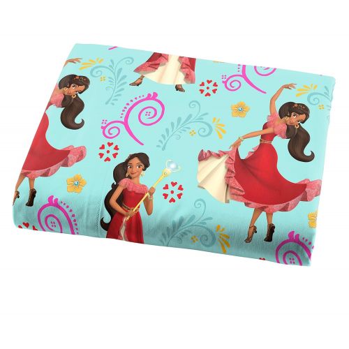 디즈니 Disney Elena of Avalor Flower Power 3 Piece Twin Sheet Set