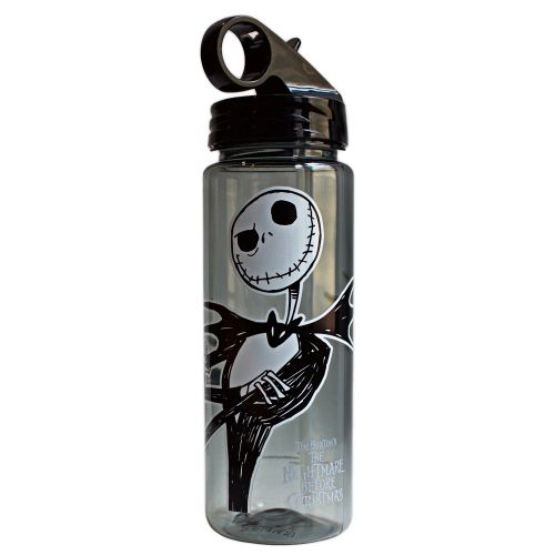 디즈니 Silver Buffalo NB1664 Disney Nightmare Before Christmas Jack Skellington Tritan Water Bottle, 20-Ounces