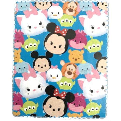 디즈니 Disney Tsum Tsum Super Soft Travel Blanket 40 in X 50 in Brights