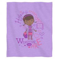 Disneys Doc McStuffins, Doc Love Sweatshirt Throw Blanket, 50 x 60, Multi Color