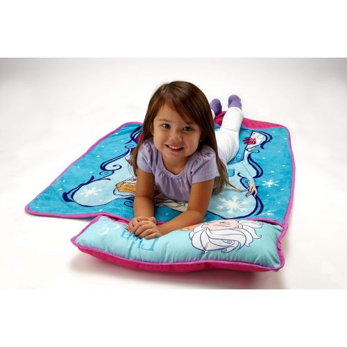 디즈니 Disney Frozen Toddler Napmat, Teal, Aqua, Pink