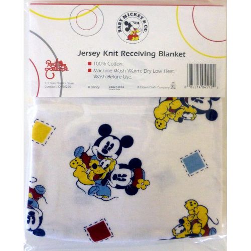 디즈니 Disney Baby Mickey & Co. Jersey Knit Receiving Blanket