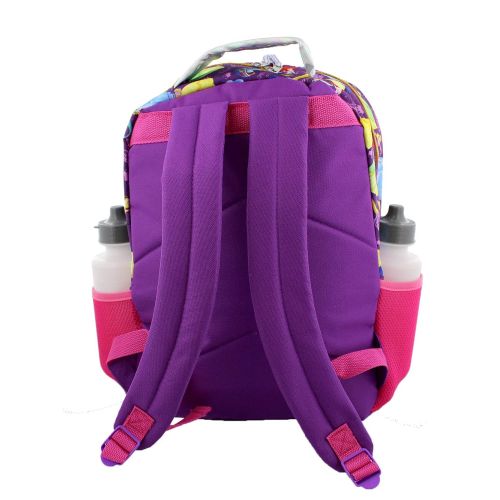 디즈니 Disney Princess Girls 16 Inch School Backpack Bag (One Size, Purple/Pink)