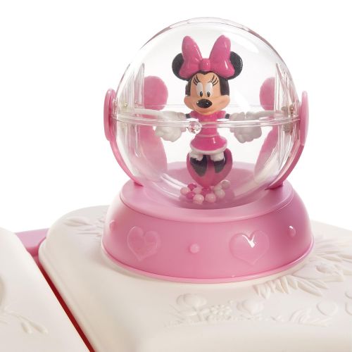 디즈니 Disney Baby Minnie Mouse Music and Lights Baby Walker with Activity Tray (Garden Delight)