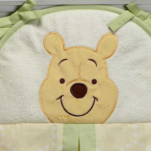 디즈니 Disney Lion King Simbas Wild Adventure Appliqued Diaper Stacker, Ivory, Brown, Sage, Tan