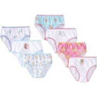 Disney Girls' Frozen 100% Combed Cotton Panty Multipacks with Elsa, Anna and Olaf in Sizes 2/3t, 4t, 4, 6 and 8