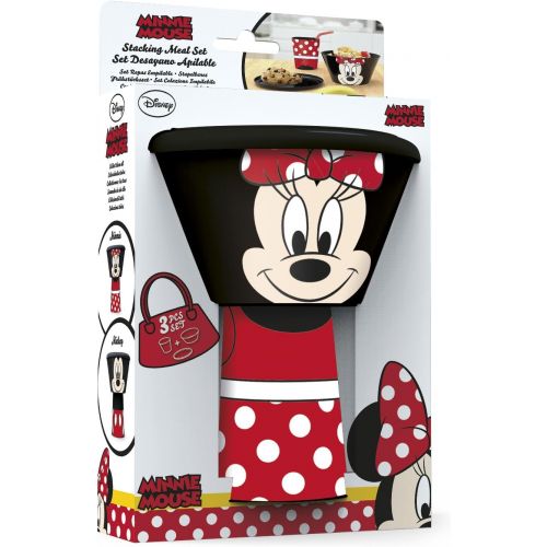 디즈니 Disney Minnie Maus Geschirr Set 3 tlg.