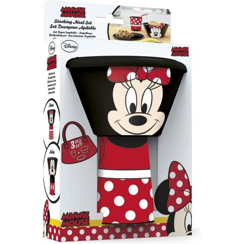 디즈니 Disney Minnie Maus Geschirr Set 3 tlg.