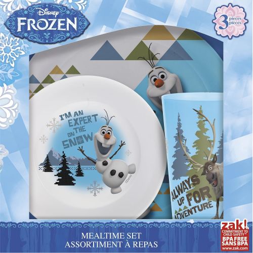 디즈니 Disney Frozen - Olaf 3 Piece Mealtime Set