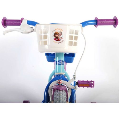 디즈니 12 Zoll Madchenfahrrad Kinderfahrrad Fahrrad Frozen Disney Eiskoenigin Bike Rad VOLARE 91250-CH