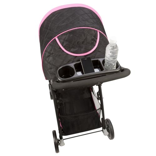 디즈니 [아마존베스트]Disney Baby Minnie Mouse Amble Quad Travel System Stroller with OnBoard 22 LT Infant Car Seat...