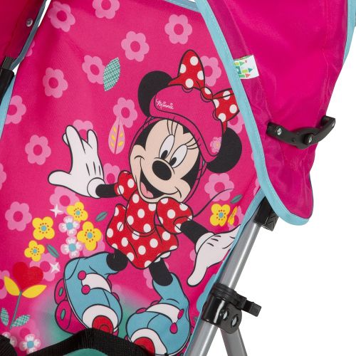 디즈니 [아마존베스트]Disney Umbrella Stroller with Canopy, All About Minnie