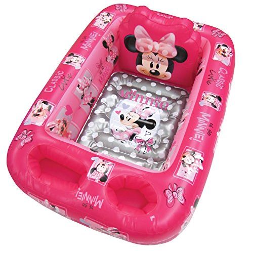 디즈니 [아마존베스트]Disney Minnie Mouse Inflatable Safety Bathtub, Pink