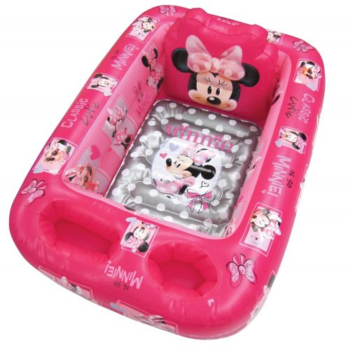 디즈니 [아마존베스트]Disney Minnie Mouse Inflatable Safety Bathtub, Pink