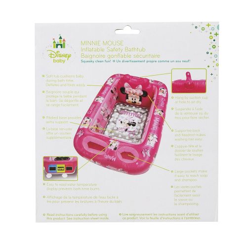 디즈니 [아마존베스트]Disney Minnie Mouse Inflatable Safety Bathtub, Pink