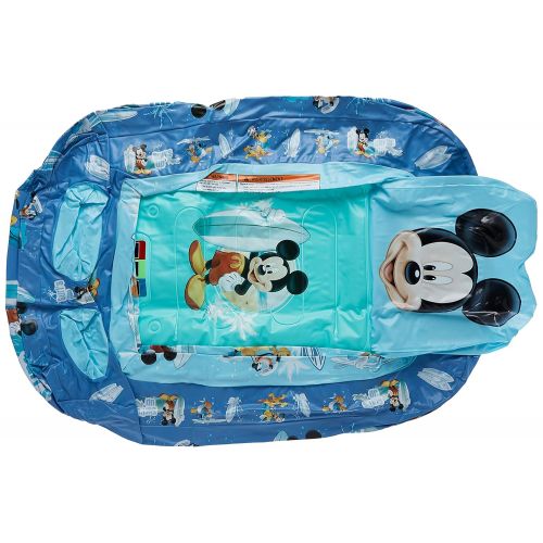 디즈니 [아마존베스트]Disney Mickey Mouse Inflatable Safety Bathtub, Blue