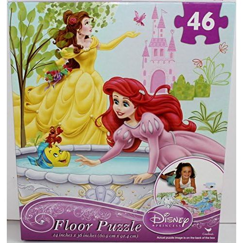 디즈니 [아마존베스트]Disney Princess 46 Piece Floor Puzzle