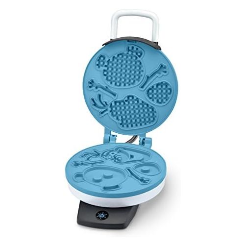 디즈니 [아마존베스트]Disney DFR-15 Olaf Waffle Maker, 12x5x9, White